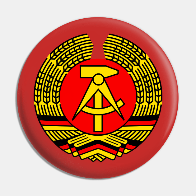 GDR coat of arms (stylized) Pin by GetThatCar