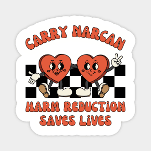 Carry Narcan, Harm Reduction, Overdose Awareness Magnet