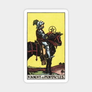 KNIGHT OF PENTACLES Magnet
