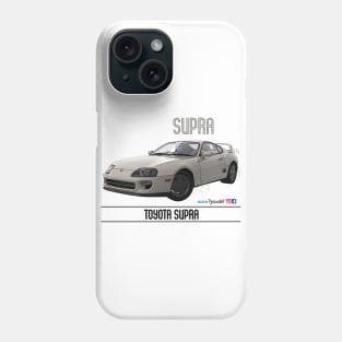 Supra Silver Metallic Phone Case