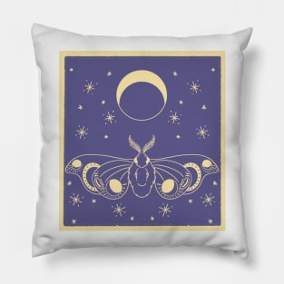 Moth moon Pillow
