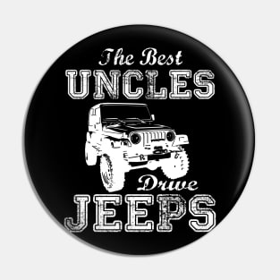 The Best Uncles Drive Jeeps father's day gift Jeep papa jeep father jeep dad jeep men Pin