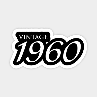 Vintage 1960 Magnet