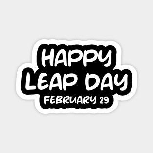 Happy Leap Day Magnet