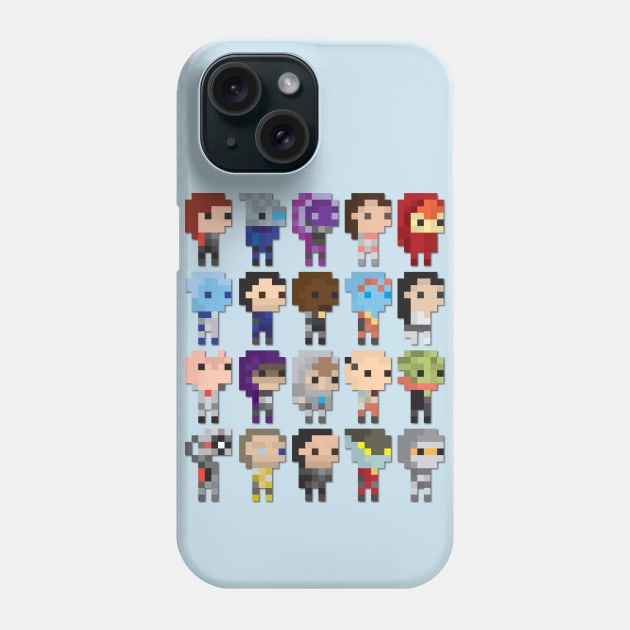 Pixelfect (femshep) Phone Case by sparkmark