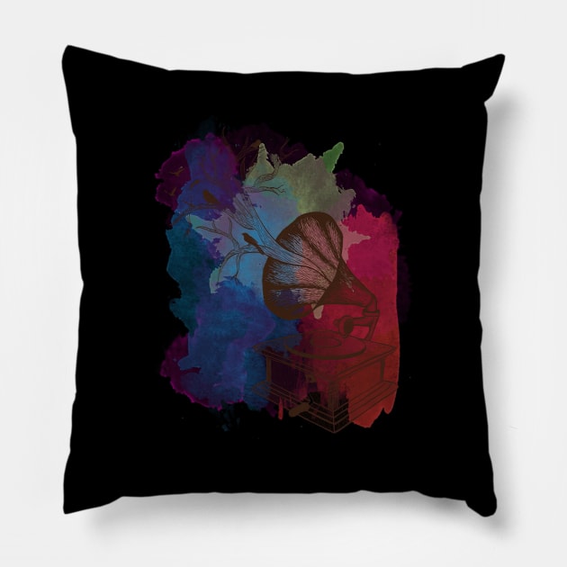 Perfect Harmony Pillow by ThomaneJohnson