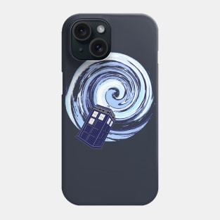 Blue Box Vortex Phone Case