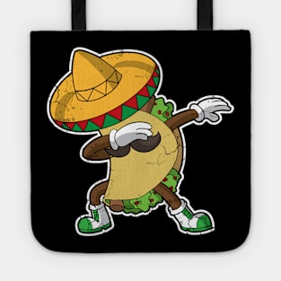 Cinco de Mayo Dabbing Taco Mexico Mexican Food Dab Dance Tote