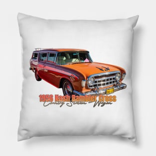 1956 Nash Rambler Cross Country Station Wagon Pillow