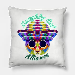 The naughty Cat alliance Pillow