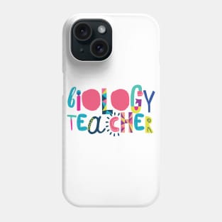 Cute Biology Teacher Gift Idea Back to School Phone Case