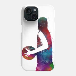 Basketball sport art #basketball Phone Case