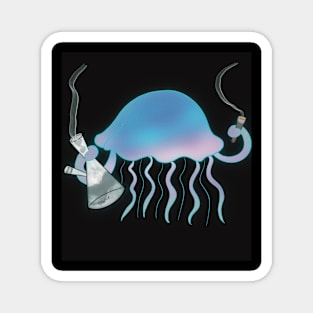 Jamming jellyfish Magnet