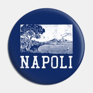 Napoli - Retro Italian Region Design Pin