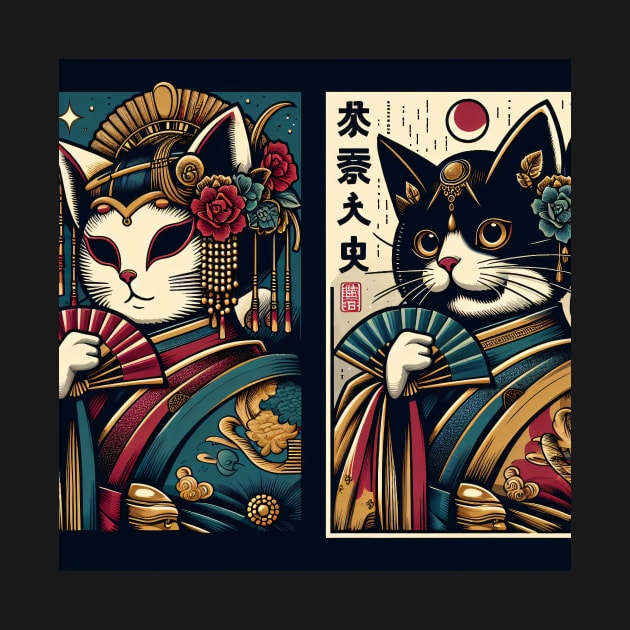 Neko Oni Edo by Pokoyo.mans@gmail.com