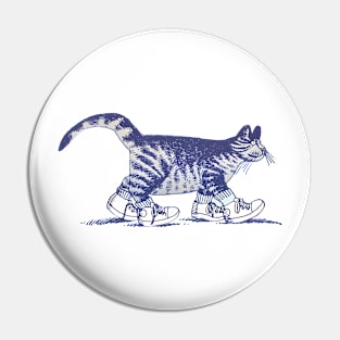 B KLIBAN FAT CAT SNEAKERS CRAZY Pin