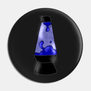 Blue Lava Lamp! Pin