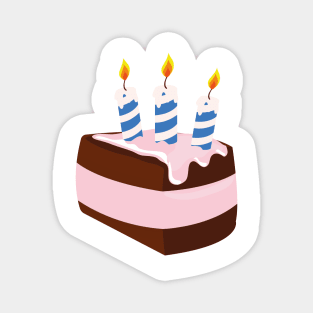 Birthday cake Magnet