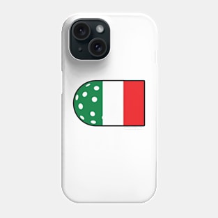 Pickleball Italian Flag Phone Case