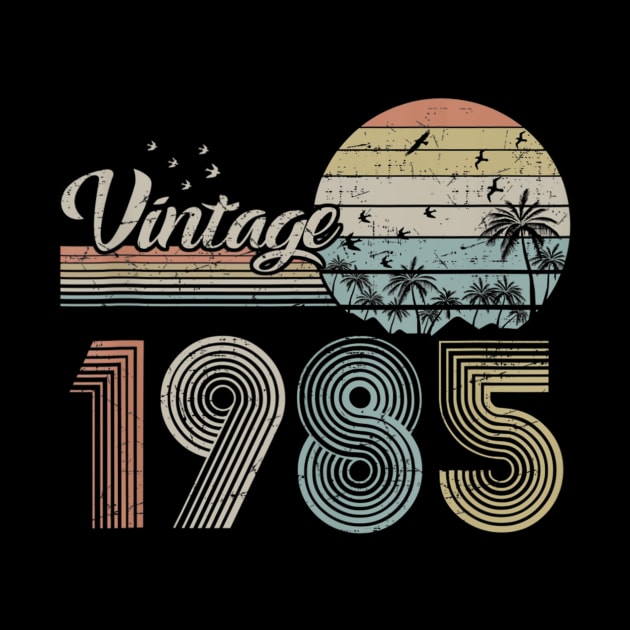 Vintage 1985 Design 35 Years Old 35th birthday by semprebummer7