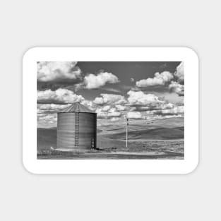 Silos Palouse B+W Magnet