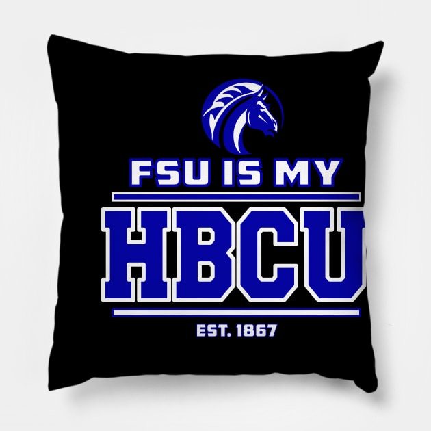 Fayetteville State 1867 University Apparel Pillow by HBCU Classic Apparel Co