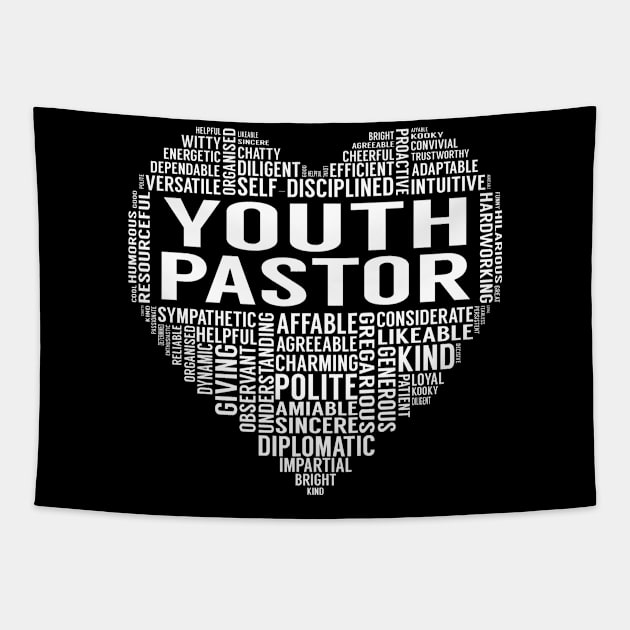 Youth Pastor Heart Tapestry by LotusTee