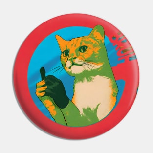 Bruh Cat Pin