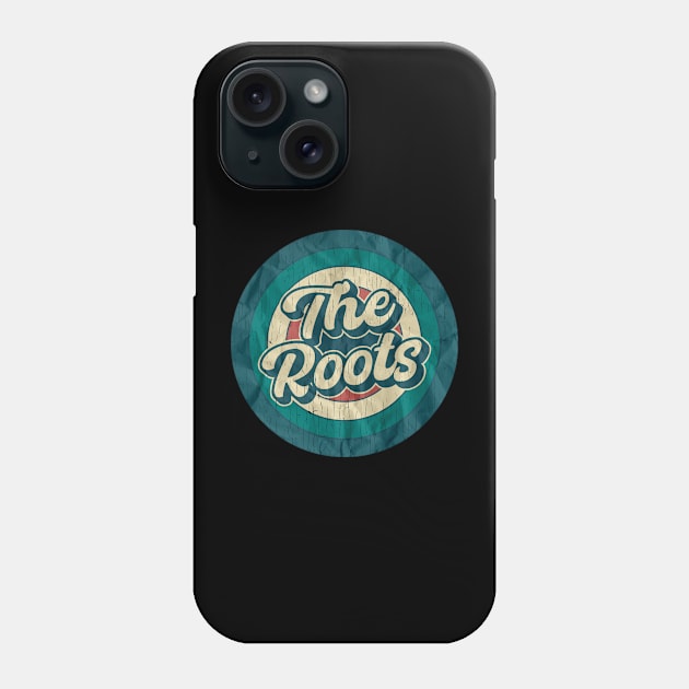 The Roots - Retro Circle Phone Case by Jurou