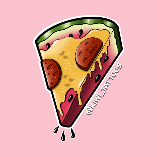 The Cheesy Melon by Kiwi_Tattoos