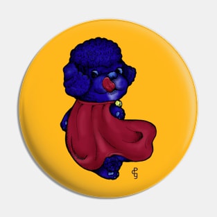 Super Poodle Pin