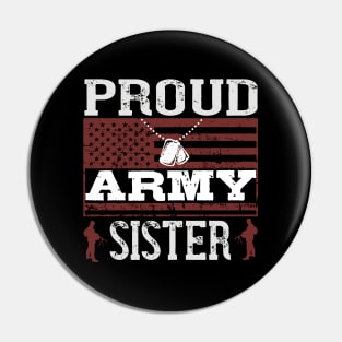 Proud army sister Pin