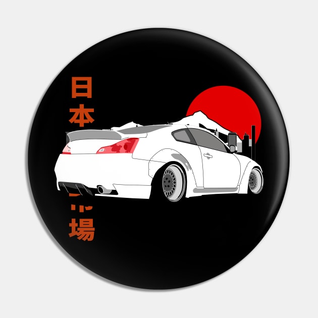 Infiniti G35 Coupe JDM Style Pin by Rebellion Store