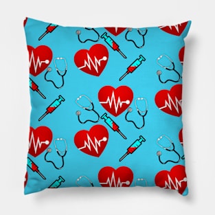 Doctor Pattern Pillow