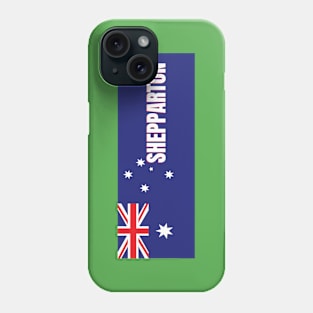 Shepparton City in Australian Flag Phone Case