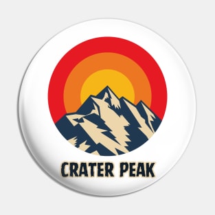 Crater Mountain Pin