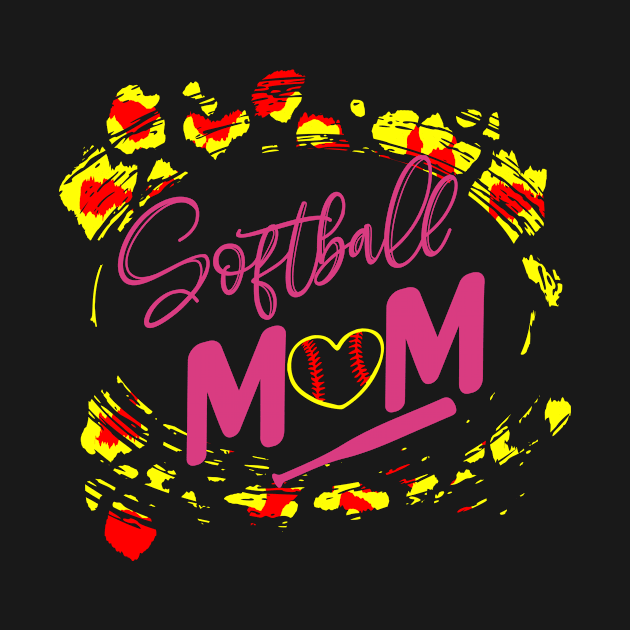 Softball Mom, For Mother, Gift for mom Birthday, Gift for mother, Mother's Day gifts, Mother's Day, Mommy, Mom, Mother, Happy Mother's Day by POP-Tee