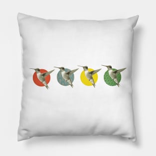 The Hummingbird Dance Pillow