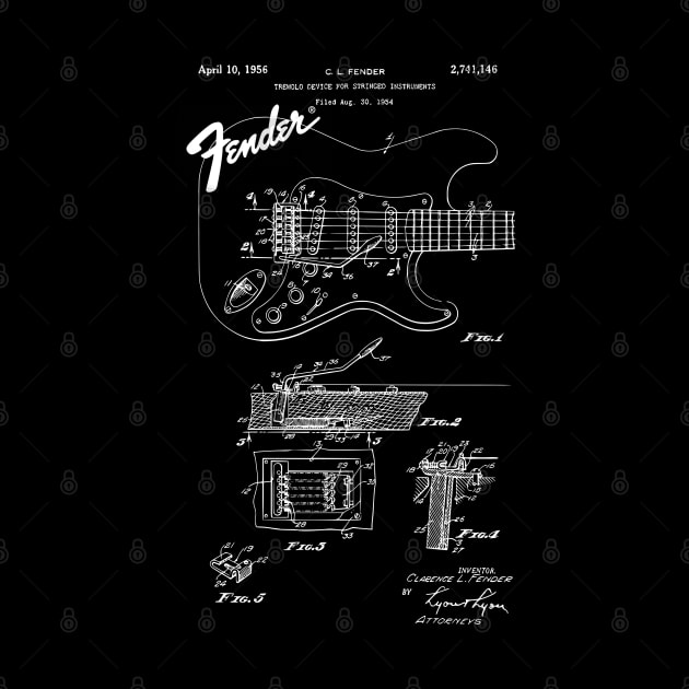 US Patent - Fender Stratocaster Guitar by Taylor'd Designs