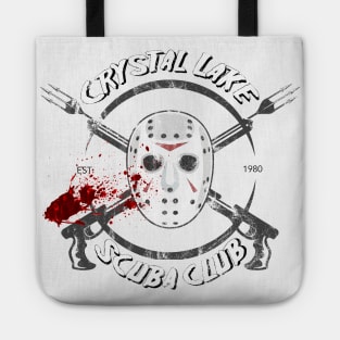 Friday the 13th - Crystal Lake Scuba Club - Splatter Variant Tote