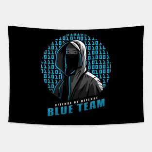 Blue Team | Hacker Design Tapestry