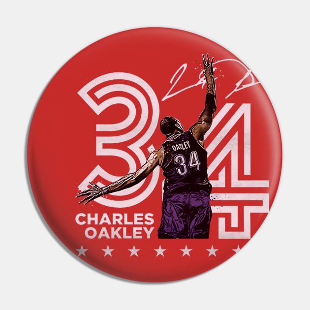 Charles Oakley Toronto Inline Pin by MASTER_SHAOLIN