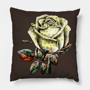 Yellow Rose Pillow