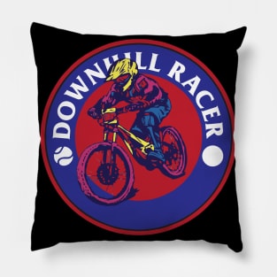 Downhill Racer Pillow