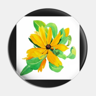 Sunshine Daisy Pin