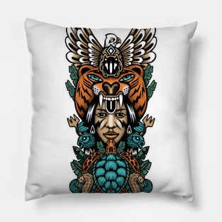 Mother Nature Totem Pillow