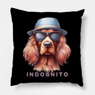 Irish Setter Indognito Pillow