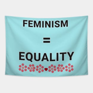 Feminism = Equality Tapestry