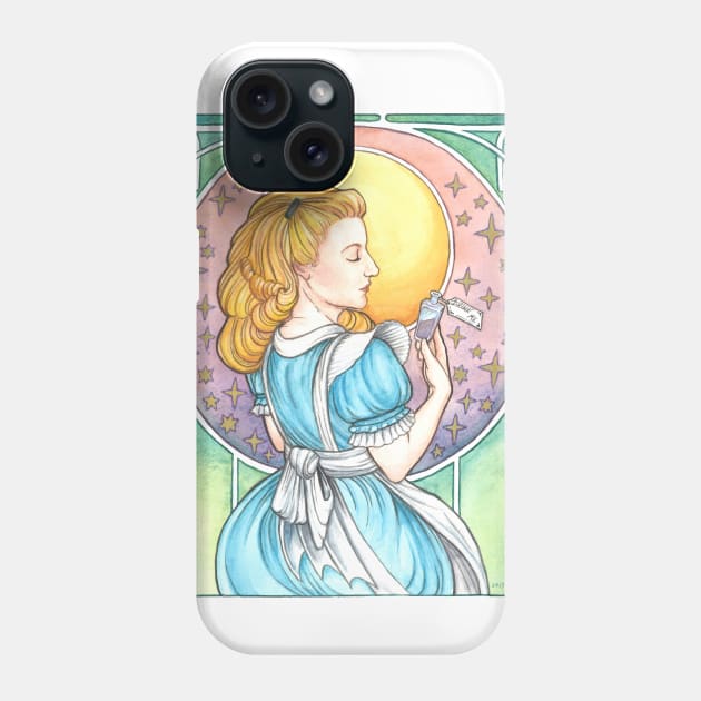 Alice Nouveau Phone Case by ardenellennixon