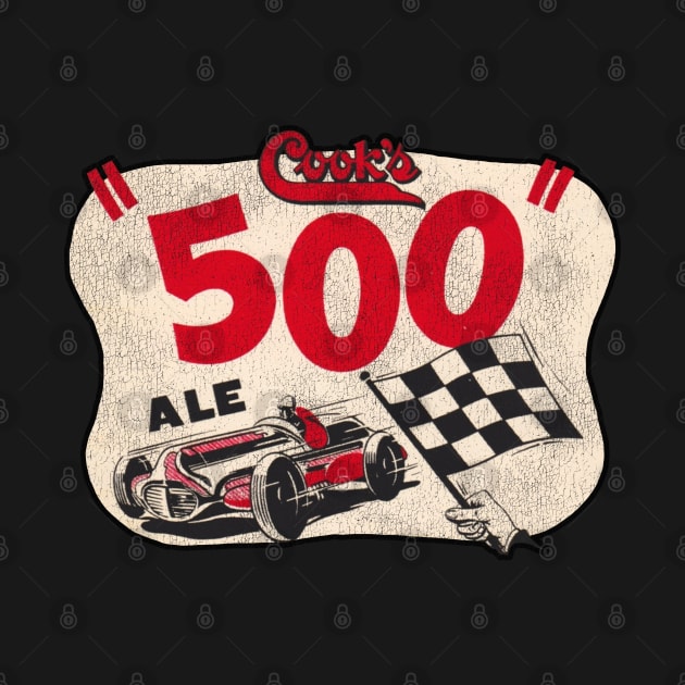 Cook's 500 Ale Beer Retro Defunct Breweriana by darklordpug